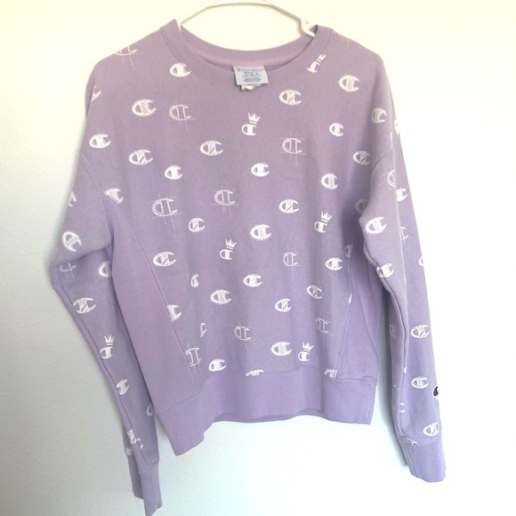 Champion Tops - Champion Reverse Weave Crewneck Lavender